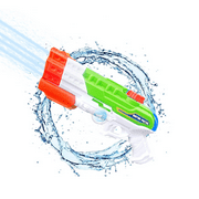 Electric Water Guns for Adults \u0026 Kids, Most Powerful Water Gun Automatic Reload Water Blaster, One Reload 300 Water Blaster Automatic Water Gun, Range of 33-39ft, Big Water Gun Toy for Kids (White)